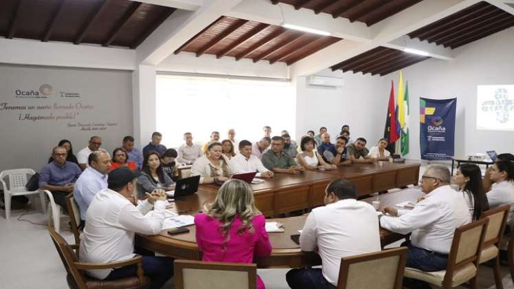 El Ocaña avanza el proceso de empalme entre los alcaldes saliente y entrante.