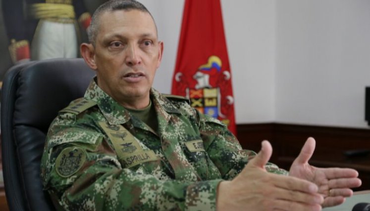 Excomandante del Ejército, General Jaime Alfonso Lasprilla