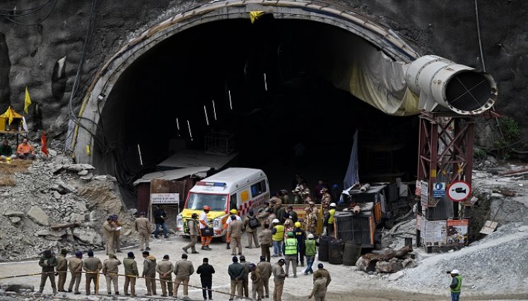 Rescate de mineros en India