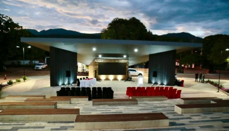 Inauguraron parque Florentina Salas
