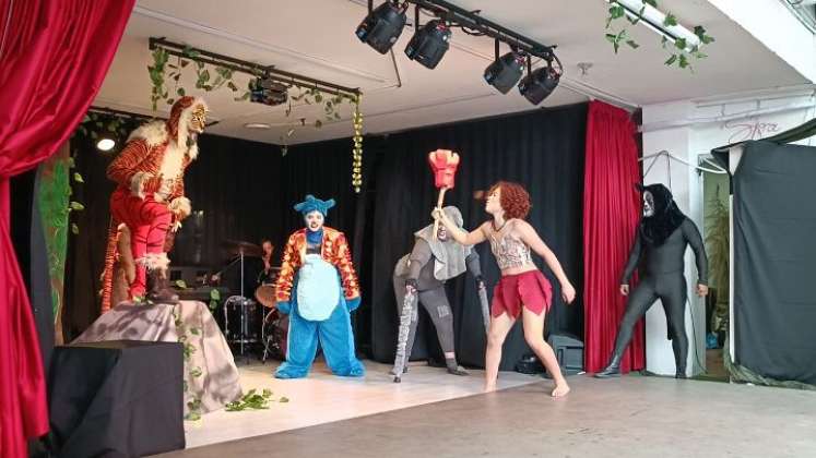 Todas las actividades se realizaron en la sala de teatro de la fundación. / Foto: Cortesía. 