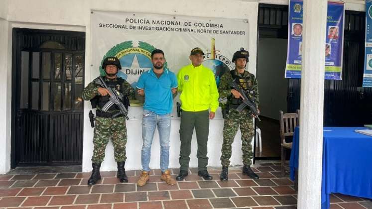 Alias ´Castro´ fue capturado en Ocaña 