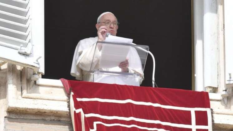 Papa Francisco en el Angelus del pasado domingo 22 de octubre/Foto Archivo