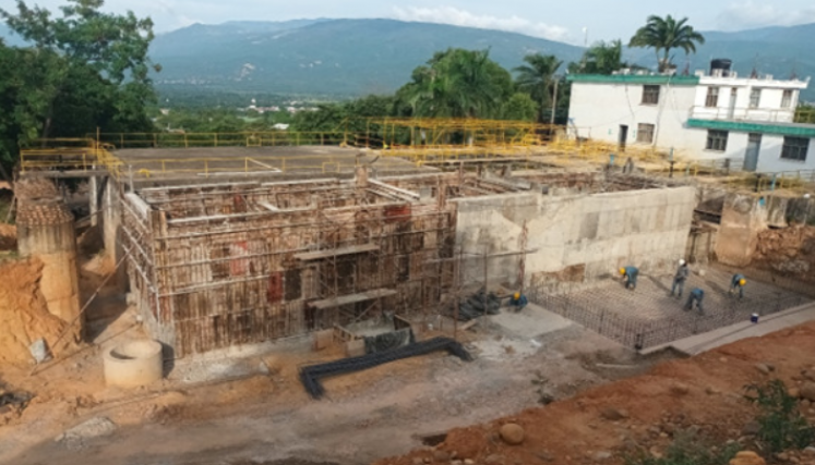Las labores en la planta iniciaron el 8 de mayo de este año.