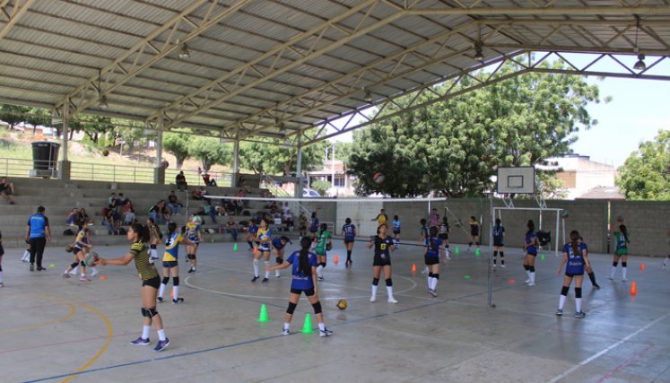 El voleibol de Norte de Santander se reunió en importante campamento