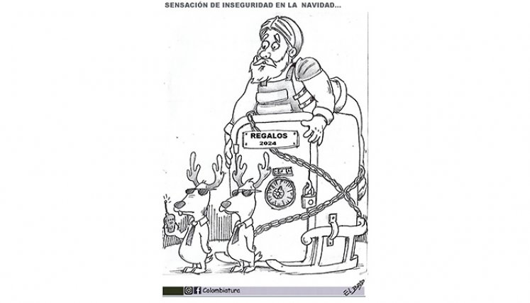 Caricatura @Colombiatura