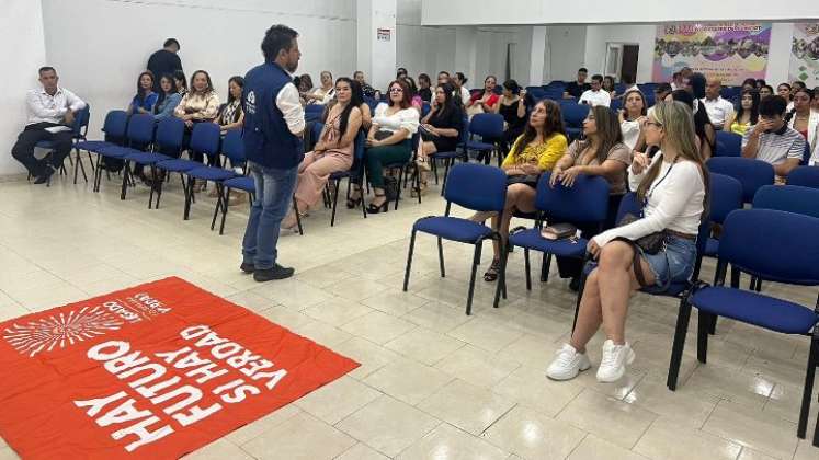 Maestros de la zona rural de todo el departamento hablarán de paz en el próximo año escolar. / Foto: Cortesía. 