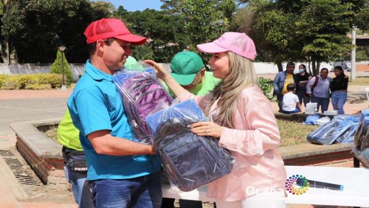 Los firmantes de paz recibieron herramientas para avanzar con los emprendimientos en la zona del Catatumbo./Foto: Cortesía.