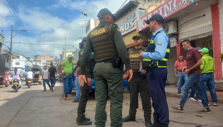  Los comerciantes de Ocaña claman mayor seguridad. / Foto: Cortesía.