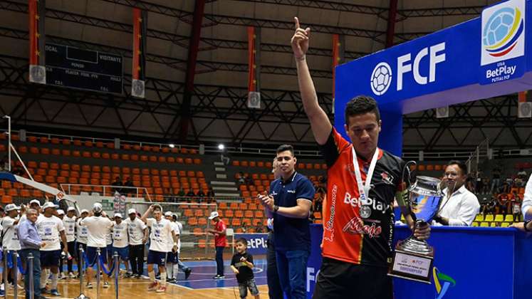 Ruber Bedoya, capitán de Cúcuta Futsal.