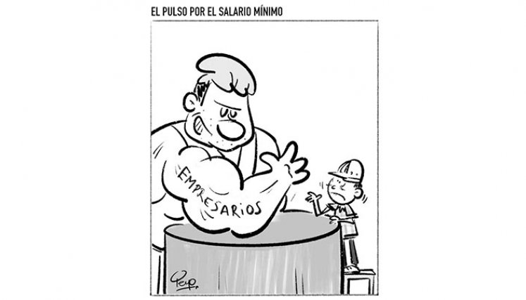 El pulso por el salario mínimo