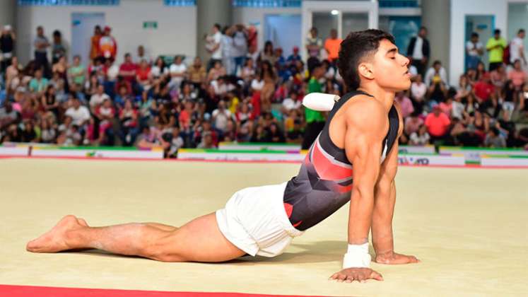 Ángel Barajas, gimnasta cucuteño