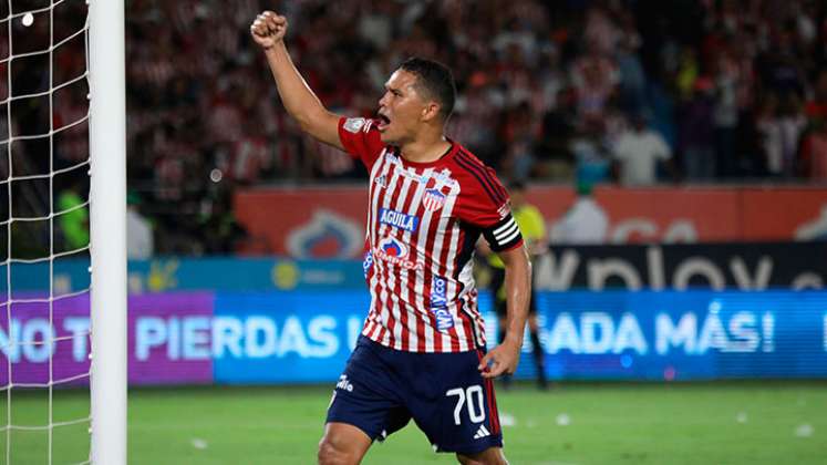 Carlos Bacca, delantero de Junior FC. 