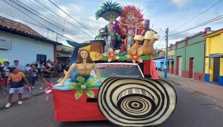 En pleno furor se encuentra las fiestas de carnaval en Ocaña. /Fotos: cortesía