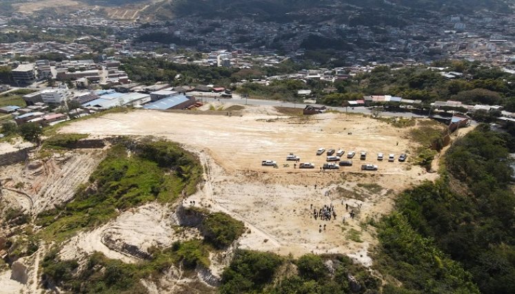 Este es el terreno donde se proyecta la construcción del centro de operaciones del Distrito de Policía de Ocaña./ Foto: Cortesía