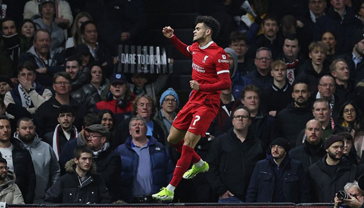 Luis Díaz, Liverpool vs. Fullham