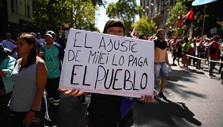 Milei presidente de Argentina. 