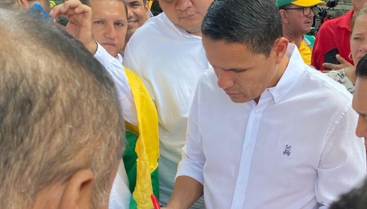 Alcalde de Cúcuta, Jorge Acevedo/Foto Valentina Robles/La Opinión