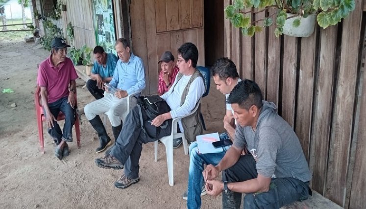 Están encendidas las alarmas entre la comunidad motilón barí por el brote de malaria de los últimos días./ Foto: Cortesía
