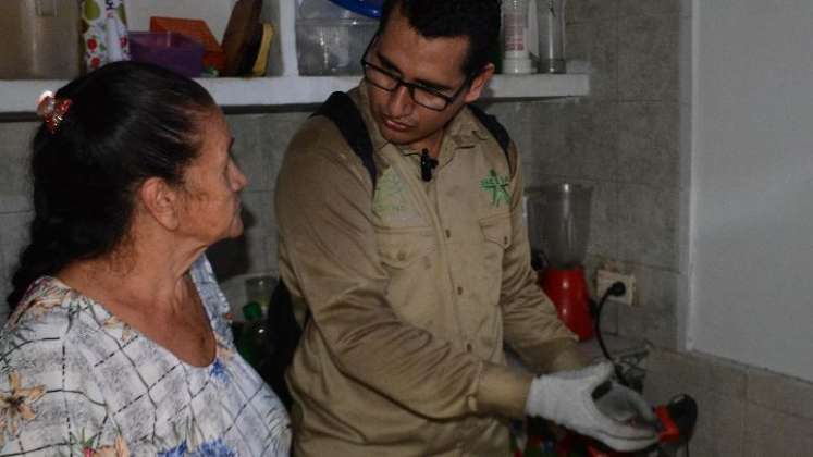 Hasta el momento, ya van más de 200 casas que han recibido la visita de la brigada. / Foto: Cortesía