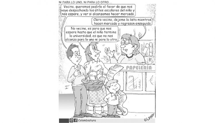 Caricatura @Colombiatura