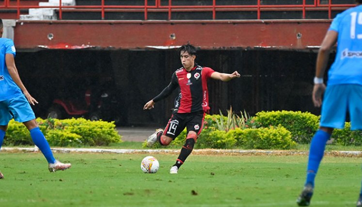 Jefry Zapata, delantero del Cúcuta Deportivo. 