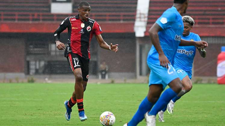 Julián Angulo, extremo del Cúcuta Deportivo. 