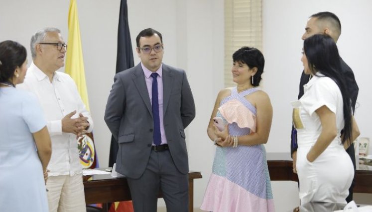 El ministro de Justicia, Néstor Osuna, se reunió con jueces y magistrados de Cúcuta/Foto cortesía