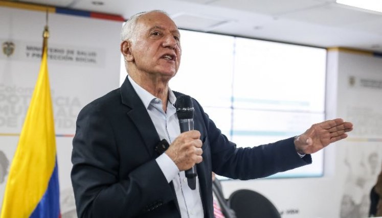 Ministro de Salud y Protección Social, Guillermo Alfonso Jaramillo.
