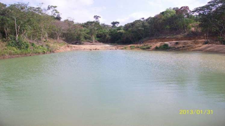 Una alternativa para afrontar la temporada seca es la adecuación de reservorios de agua./ Fotos Cortesía.