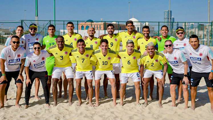 Selección Colombia de fútbol playa. 