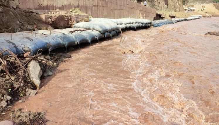 Comenzó en firme el proceso para el reasentamiento de los damnificados de la avalancha en El Tarrita./ Foto: Cortesía