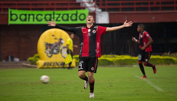 Valentín Robaldo, delantero del Cúcuta Deportivo