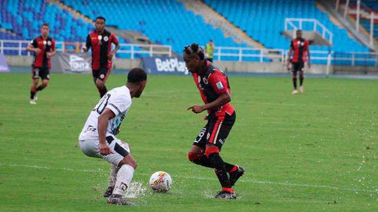 Walter Gómez, extremo del Cúcuta Deportivo 2024. 