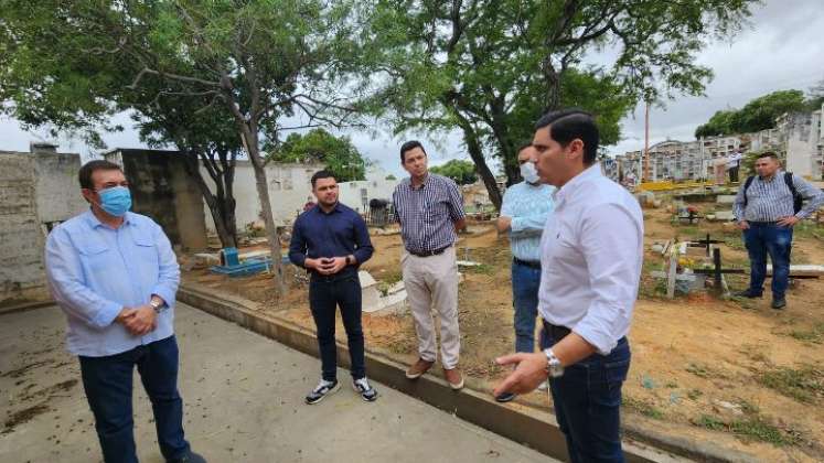 El alcalde encargado de Cúcuta, Miguel Castellanos (derecha)/Foto cortesía