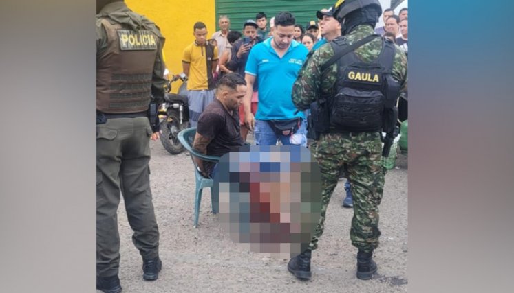 Hombre resultó herido durante operativo del Gaula en Cenabastos