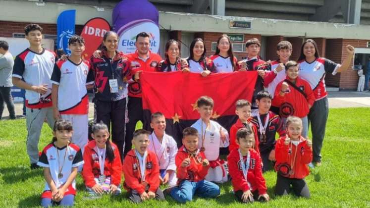 La delegación de karate de Norte de Santander se destacó en el Interligas de Bogotá.