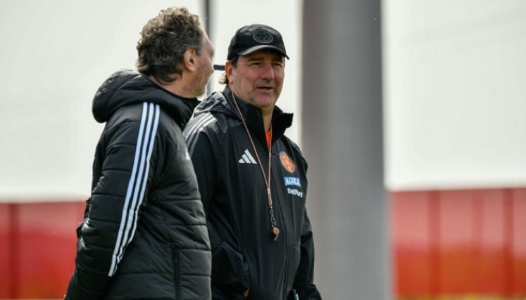 Néstor Lorenzo, técnico de la selección Colombia de mayores. 