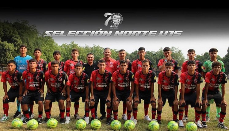 La selección Norte Sub-15 no pudo ganar en la primera fecha del Interligas.