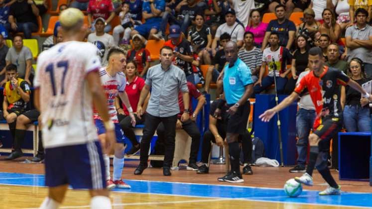 Fredy González, técnico del Cúcuta Futsal. 