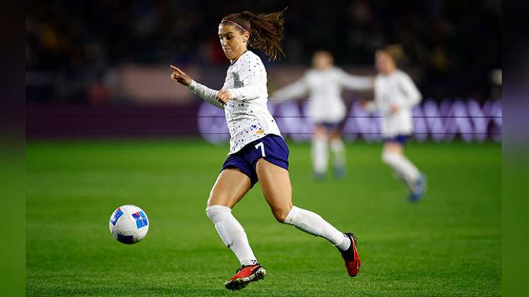 Linda Caicedo, Selección Colombia femenina y Alex Morgan