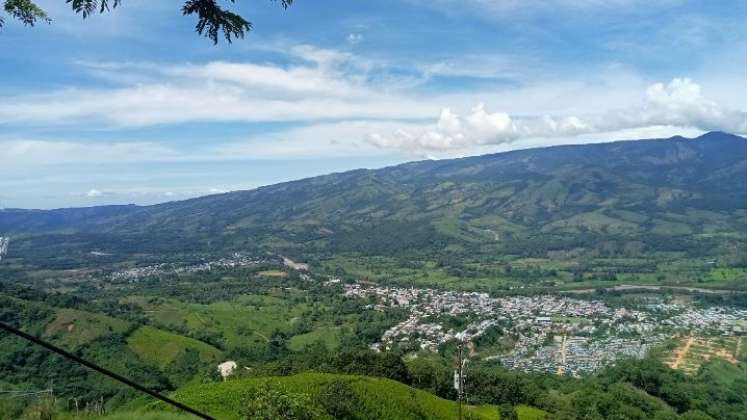 Panorámica de El Tarra, en el corazón del Catatumbo/Foto La Opinión