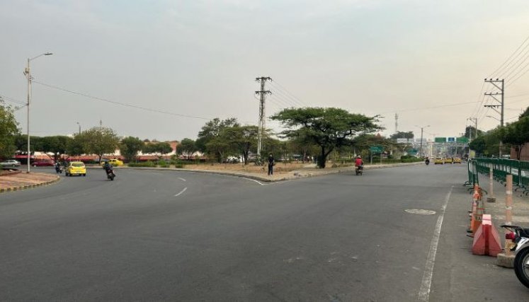 Calles solas fue la nota predominante durante el Día sin Carro/Foto cortesía/La Opinión