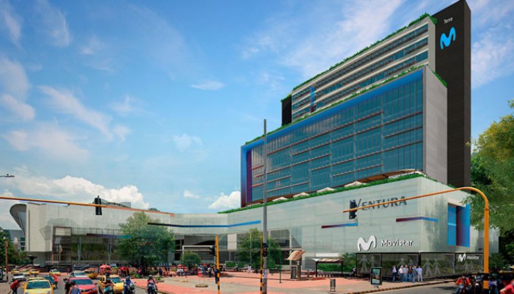 Presentan obras de ampliación del centro comercial Ventura Plaza. / Foto: Cortesía