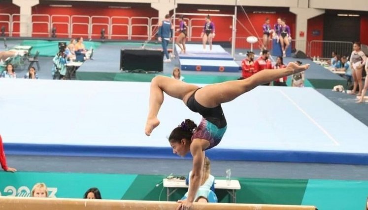 Los gimnastas nortesantandereanos se aprestan para una nueva competencia.
