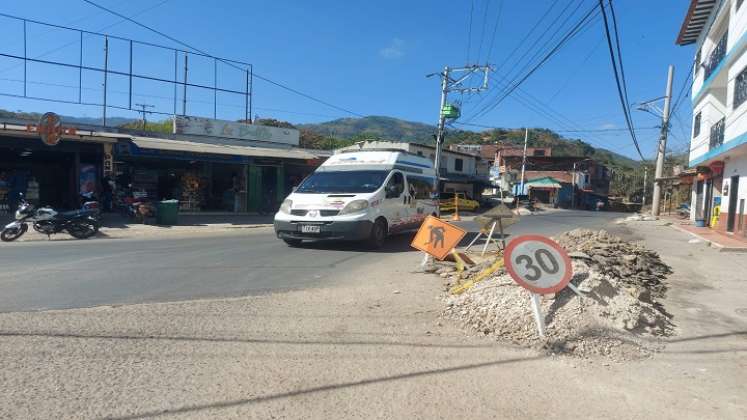 En el sector El Ramal reclaman celeridad en la construcción de un muro de contención./ Foto: Cortesía