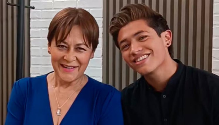 Alina Lozano y Jim Velásquez