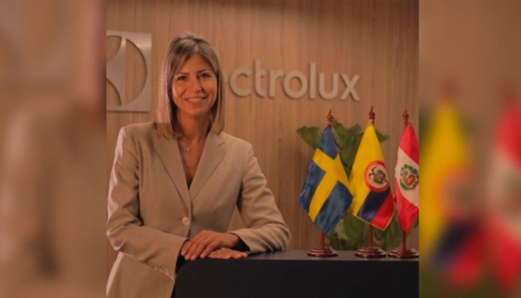 Ana Vernaza, gerente general para la Región de Andinos de Electrolux.