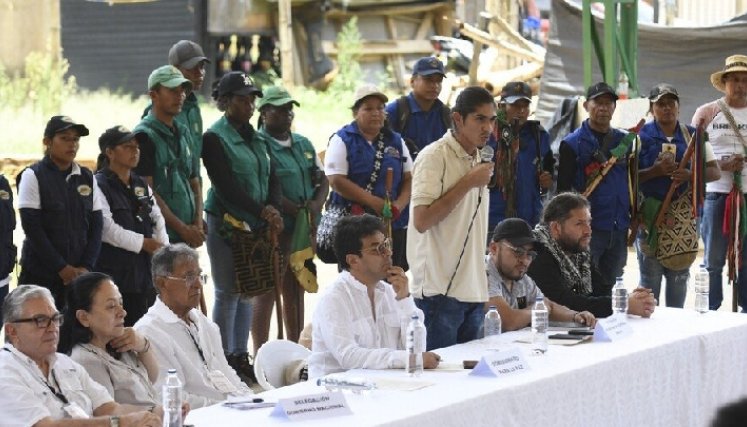 Andrey Avendaño es líder del Estado Mayor Central de la disidencia de las Farc./Foto archivo