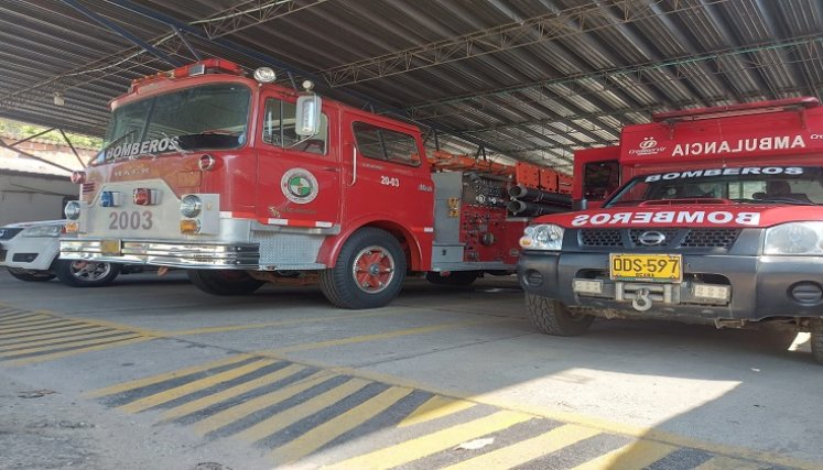 Revuelo en Ocaña por instalación de un macro medidor en un hidrante del Cuerpo de Bomberos de Ocaña. /Foto: Javier Sarabia